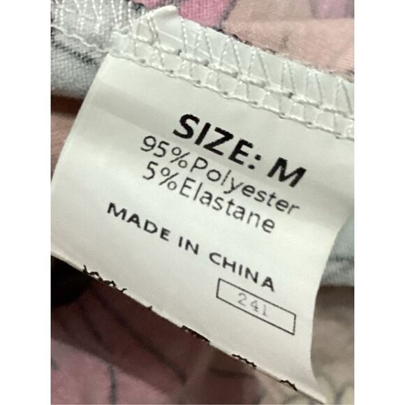 Round Neck 70’s Lover Style Sleeveless Pastel Floral Beach Tank Dress Size Mediu - Picture 4 of 8